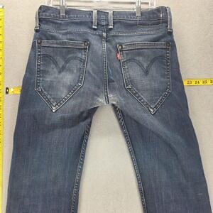 Vintage Levis 504 Jeans‎ Mens 33x34 Blue Straight Engineered Zip Fly Medium Wash